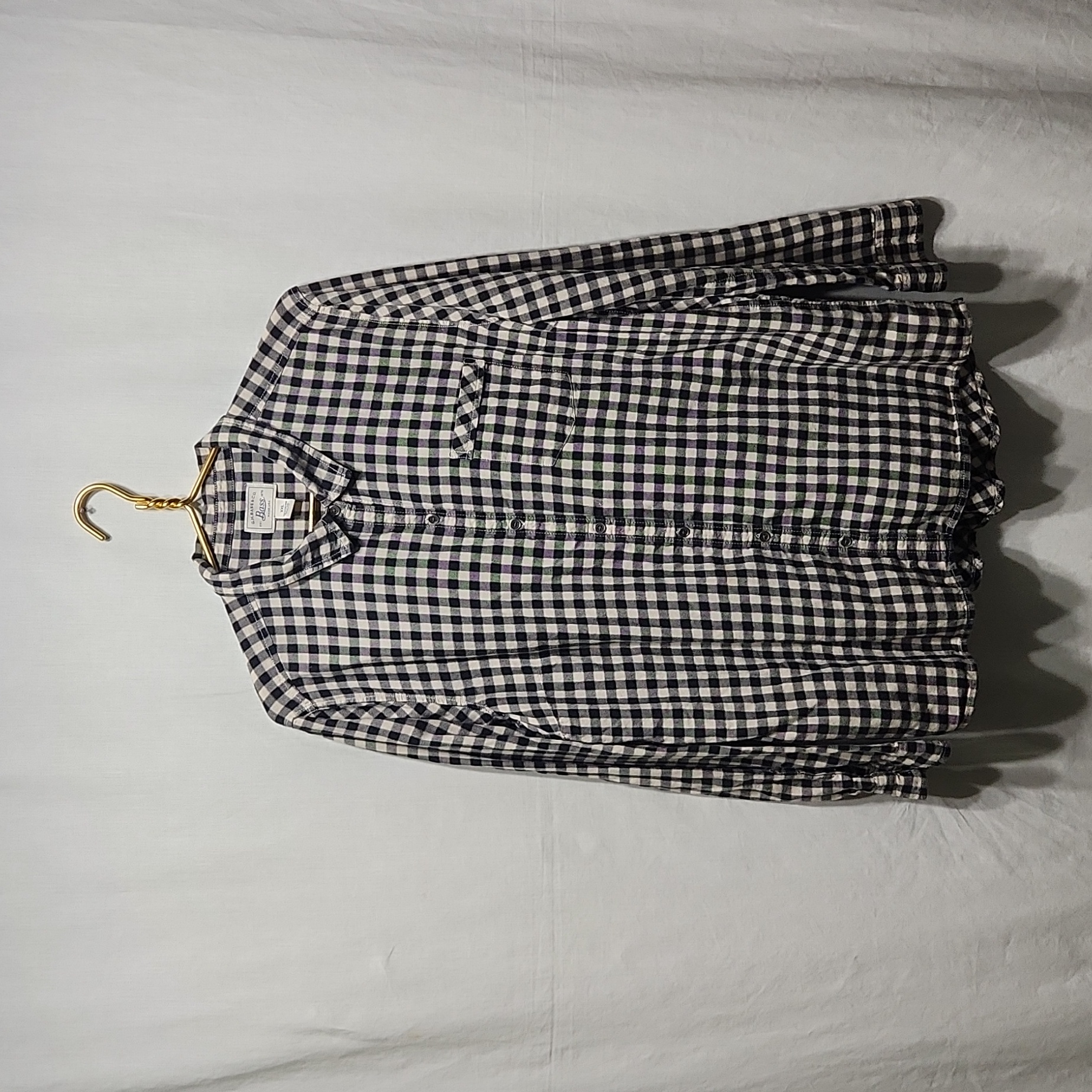 Gingham Button-Down